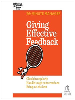 cover image of Giving Effective Feedback